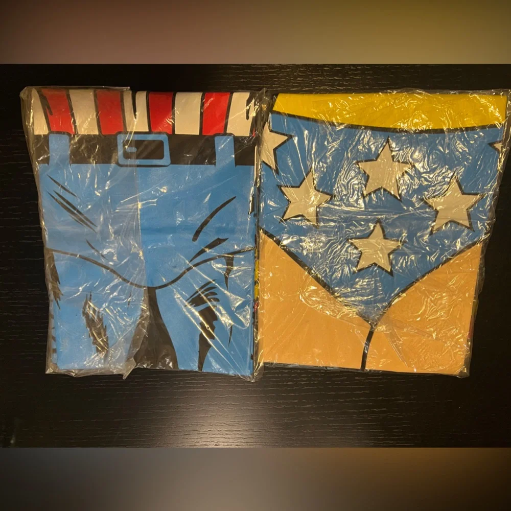 NWT Wonder woman and captain America aprons